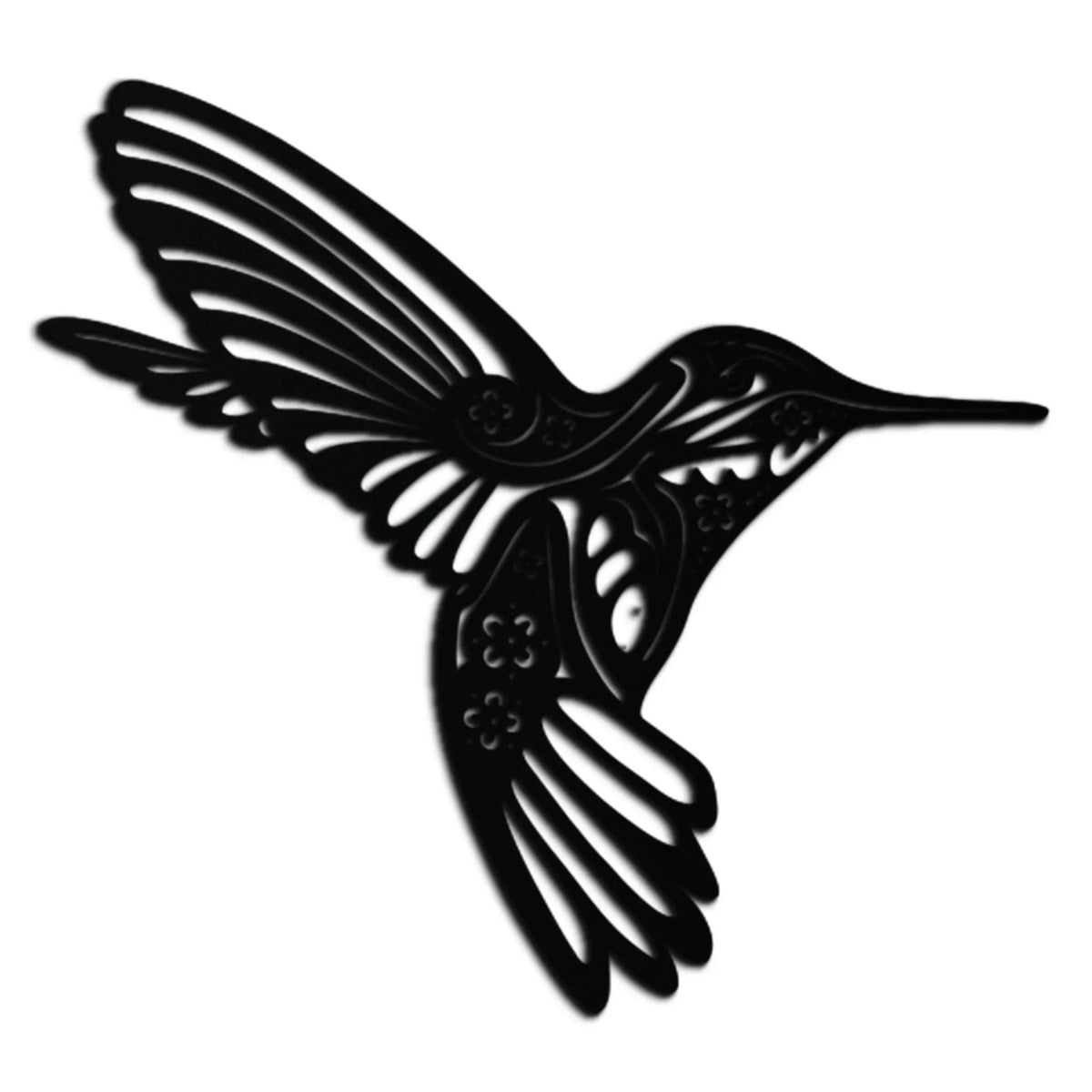 Hummingbird Metal Wall Art - Elegant Nature-Inspired Decor - KAF203 by Enova Art