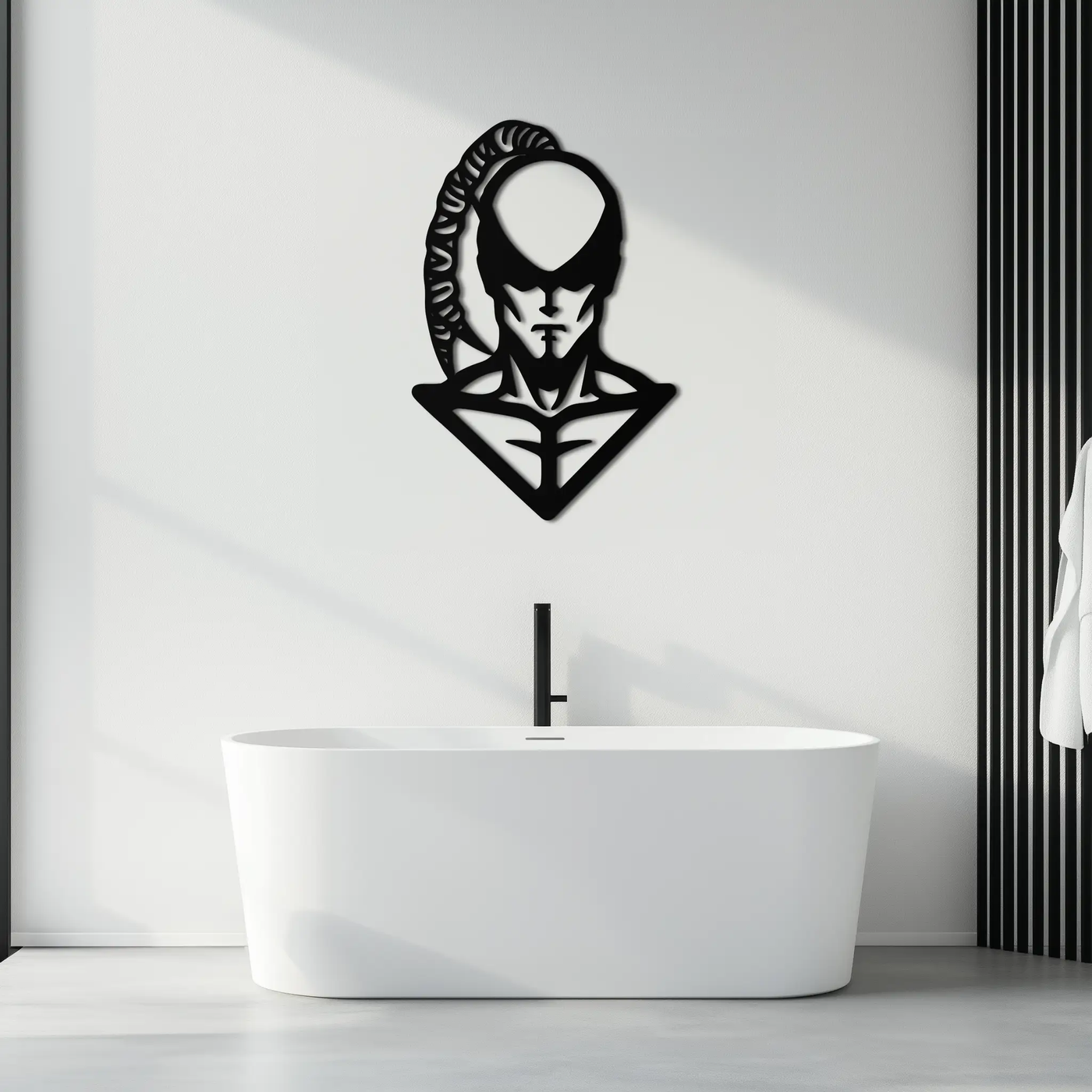 Lee Sin Wall Art - Minimalist Metal Design Inspired by League of Legends- KAF487 by Enova Art