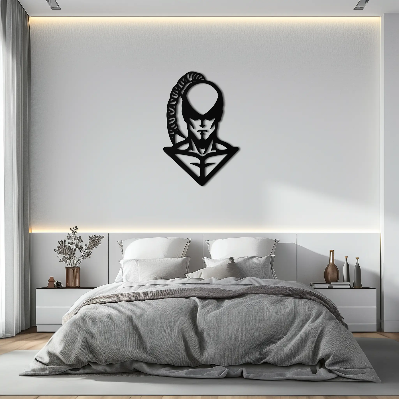 Lee Sin Wall Art - Minimalist Metal Design Inspired by League of Legends- KAF487 by Enova Art