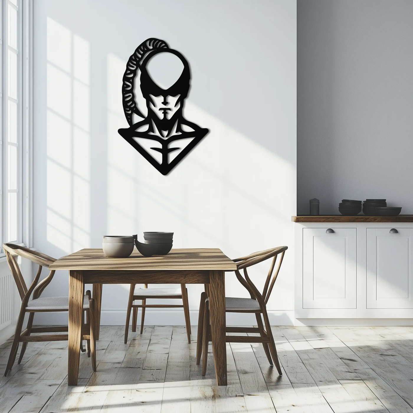 Lee Sin Wall Art - Minimalist Metal Design Inspired by League of Legends- KAF487 by Enova Art