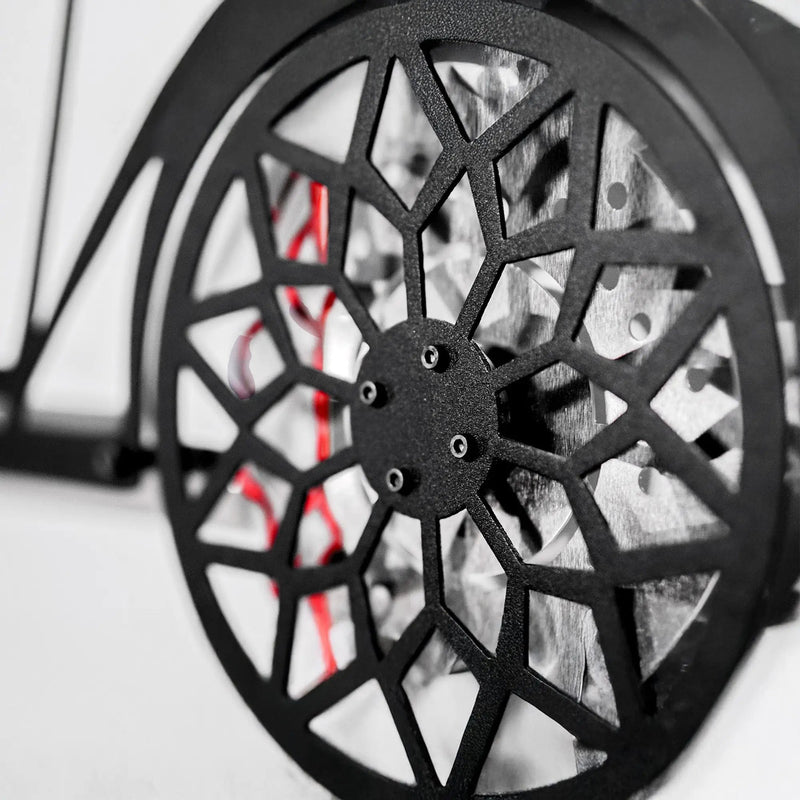 1979 Pontiac Trans Am Metal Wall Art – Spinning Wheel Edition-KAFMEKA001 by Enova Art