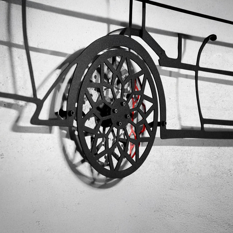 1979 Pontiac Trans Am Metal Wall Art – Spinning Wheel Edition-KAFMEKA001 by Enova Art