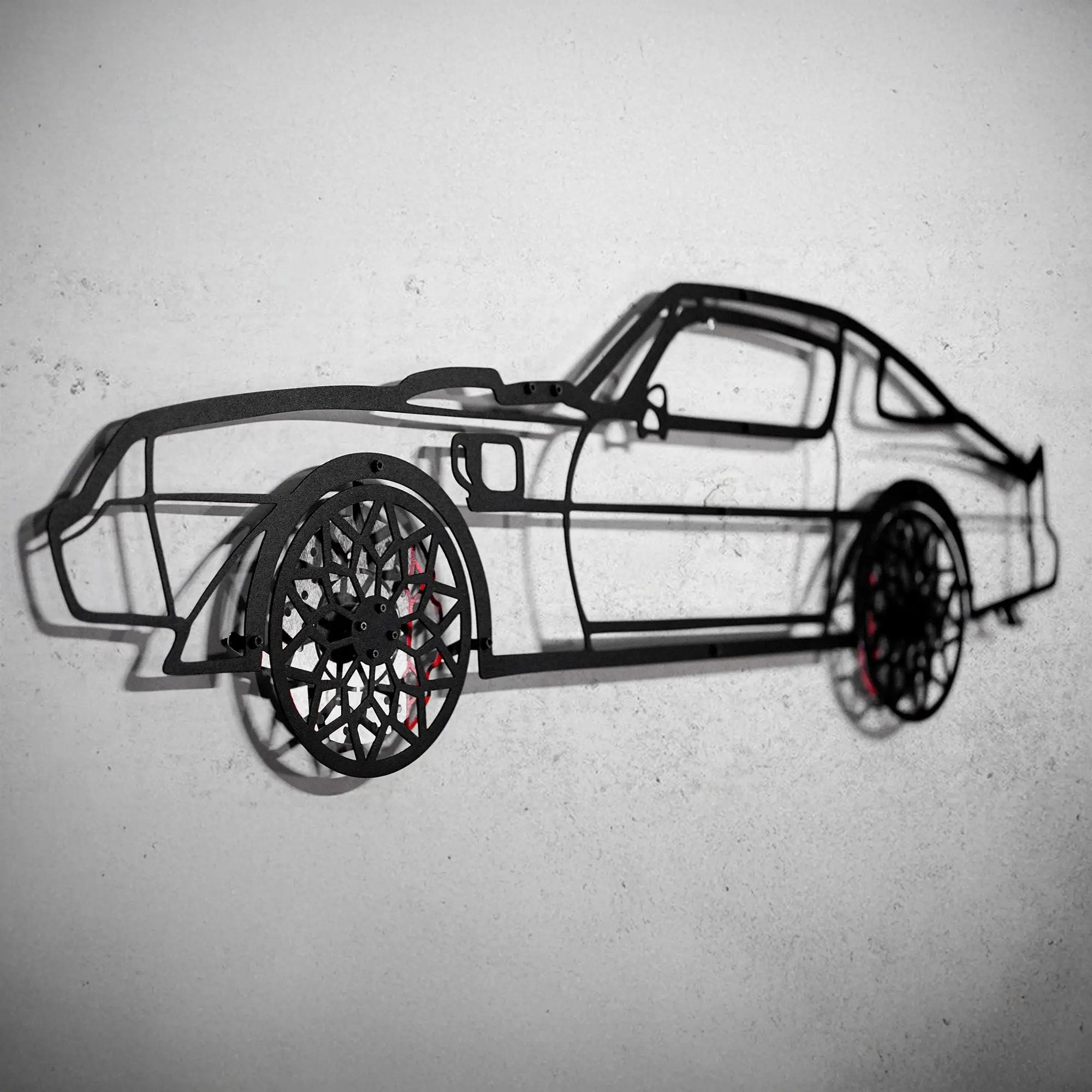 1979 Pontiac Trans Am Metal Wall Art – Spinning Wheel Edition-KAFMEKA001 by Enova Art