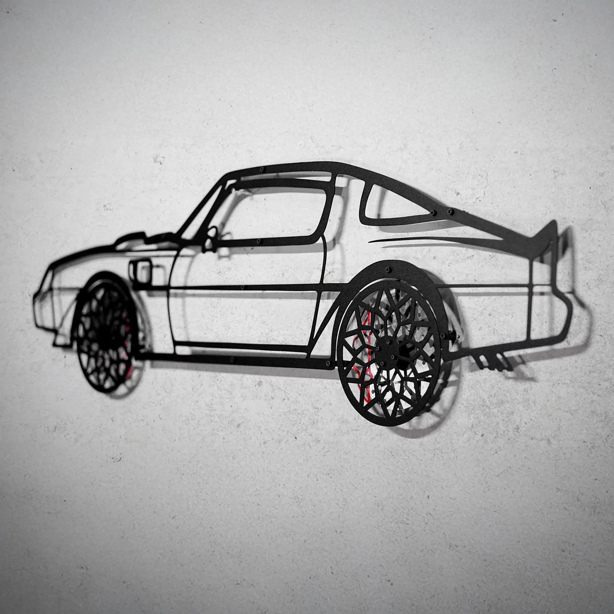 1979 Pontiac Trans Am Metal Wall Art – Spinning Wheel Edition-KAFMEKA001 by Enova Art