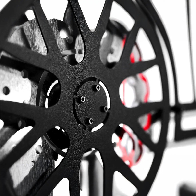 2019 Porsche 911 GT2 RS Wall Art – Steel Cut with Spinning Wheels-KAFMEKA006 by Enova Art