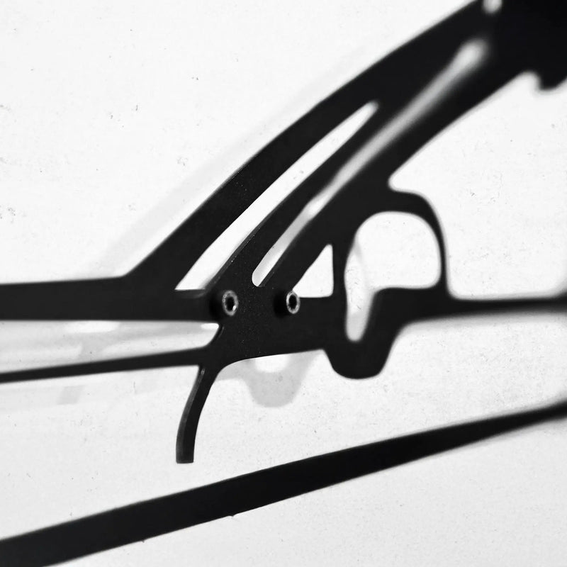 2022 Porsche Panamera 4S Wall Art – Steel Silhouette with Spinning Wheels-KAFMEKA009 by Enova Art