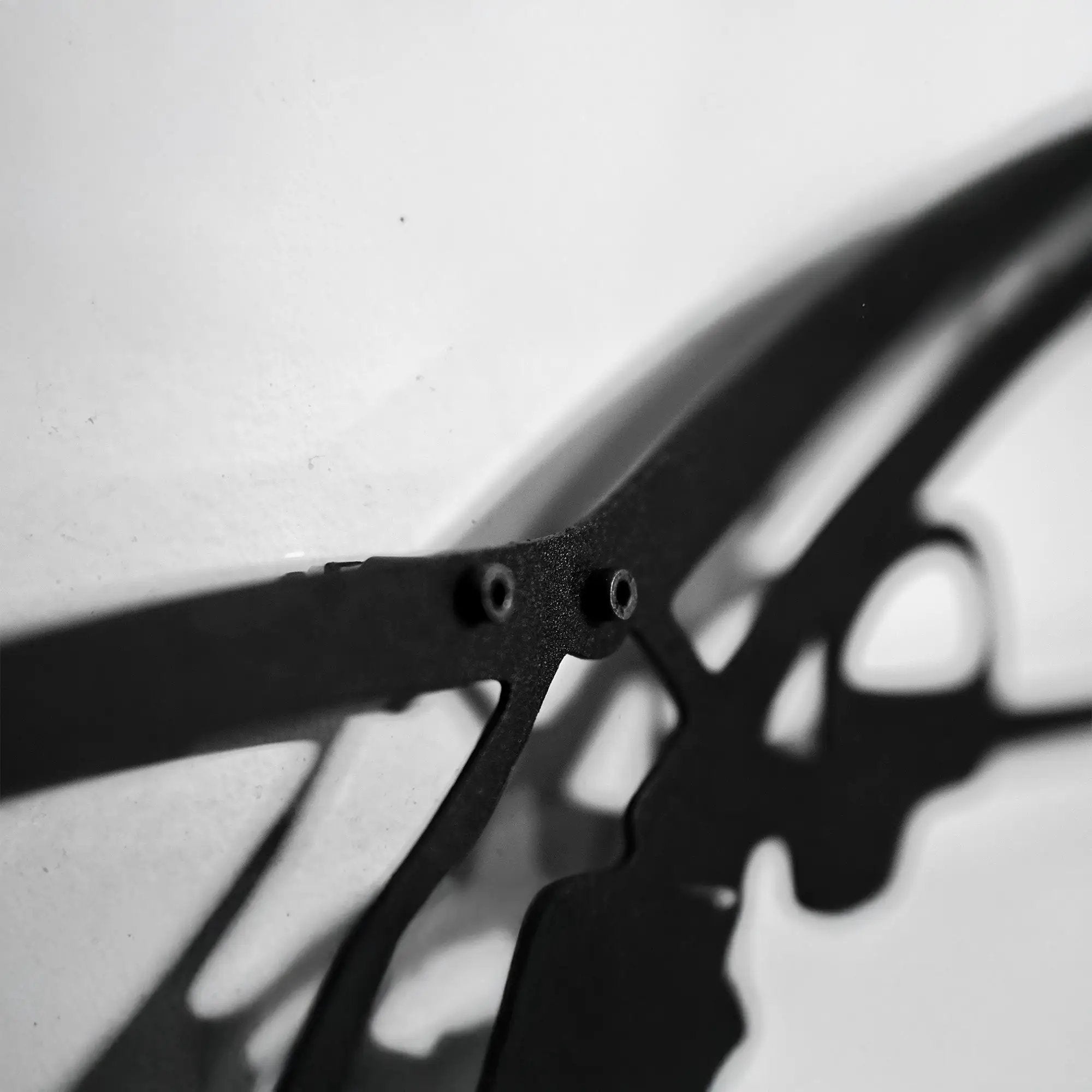 2022 Volkswagen Golf GTI Wall Art – Steel Silhouette with Spinning Wheels-KAFMEKA010 by Enova Art