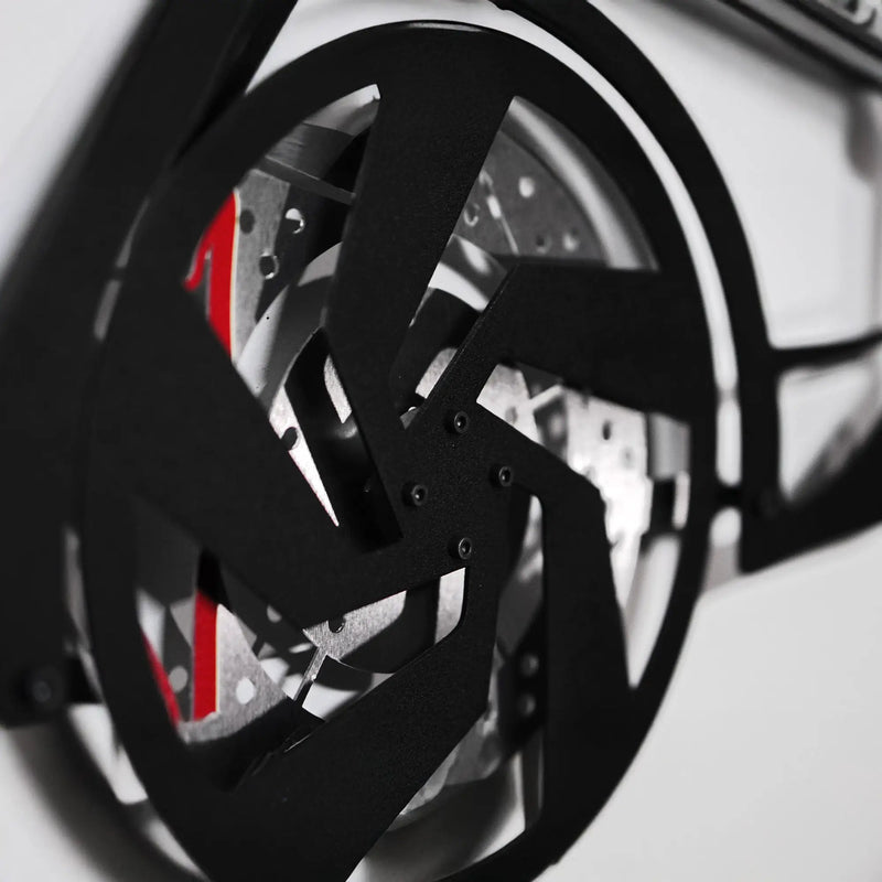2022 Volkswagen Golf GTI Wall Art – Steel Silhouette with Spinning Wheels-KAFMEKA010 by Enova Art