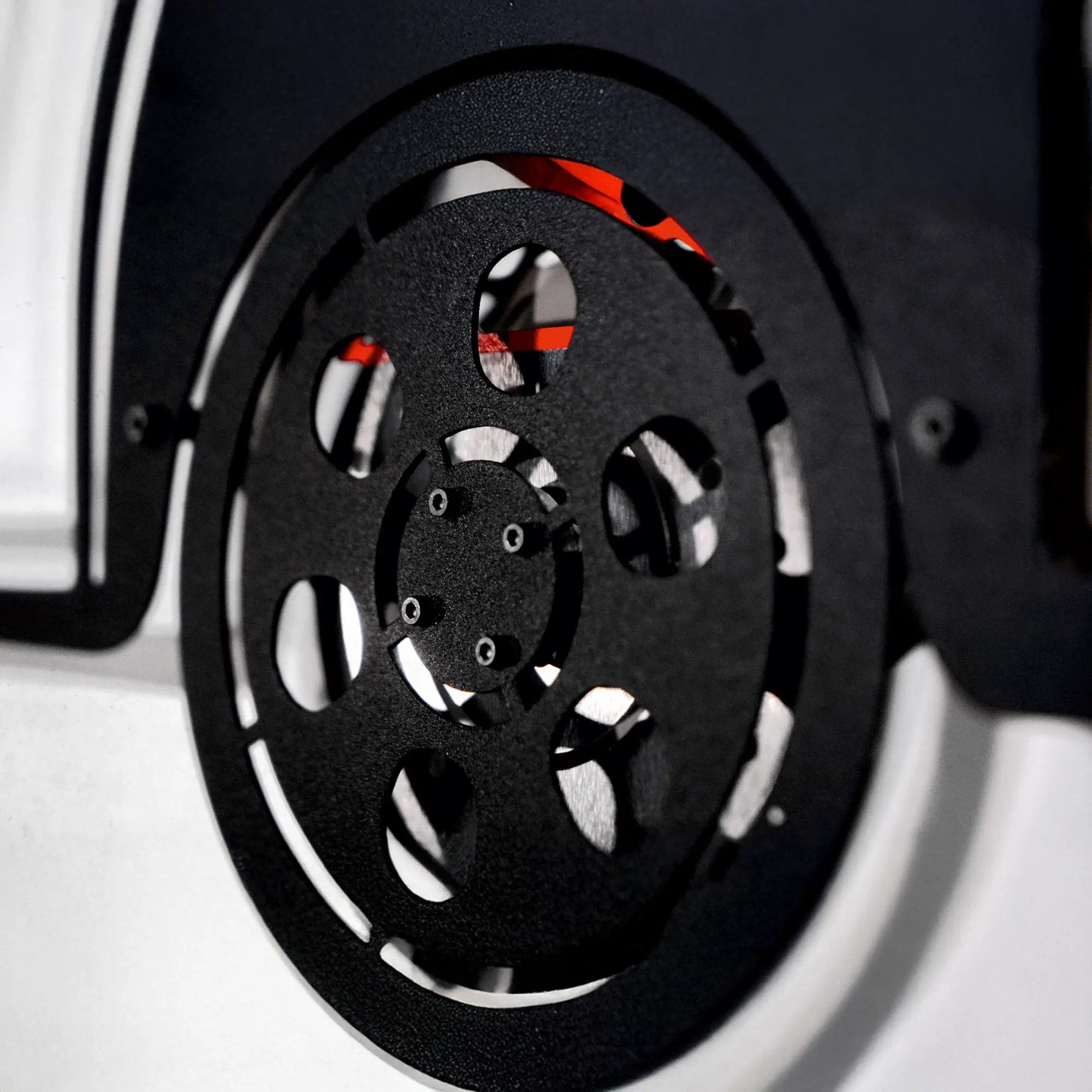 1972 Ford Bronco Wall Art – Classic 4x4 Steel Silhouette with Spinning Wheels-KAFMEKA026 by Enova Art