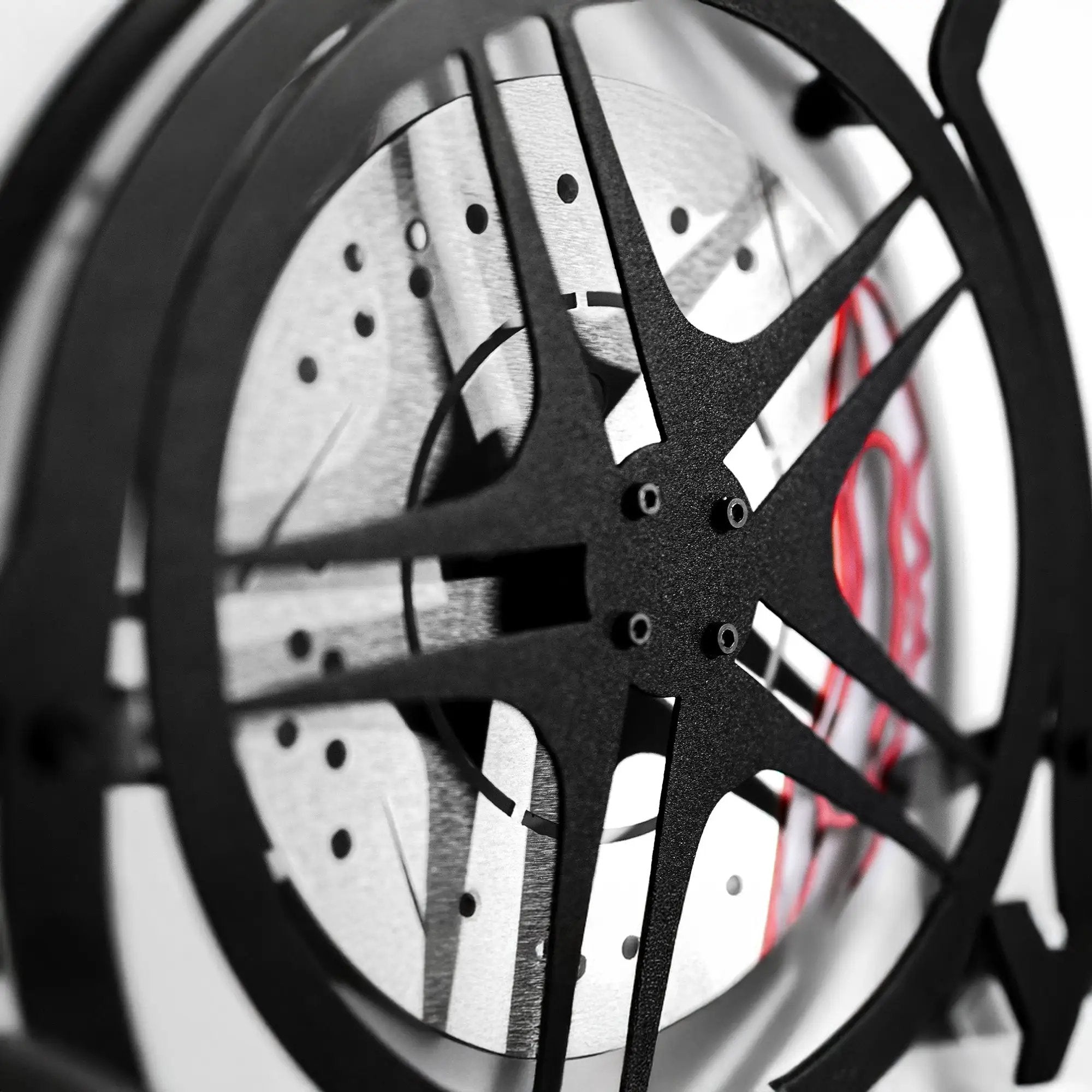 Honda S2000 Wall Art – JDM Steel Silhouette with Spinning Wheels-KAFMEKA029 by Enova Art