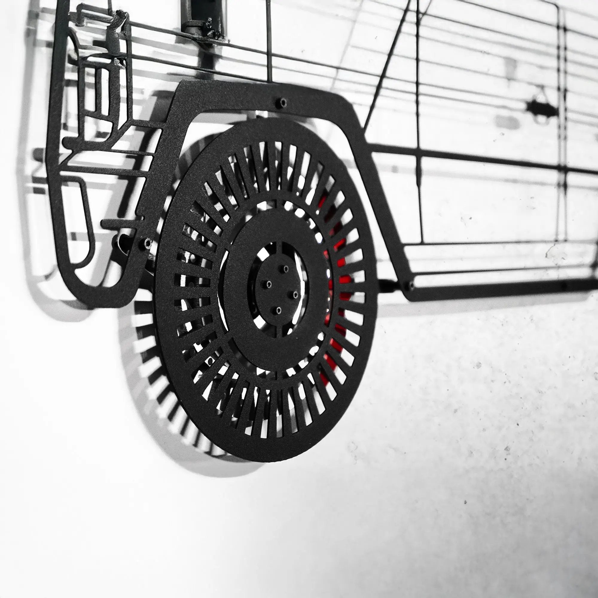 Mercedes G63 AMG Wall Art – Luxury 4x4 Steel Silhouette with Spinning Wheels-KAFMEKA034 by Enova Art
