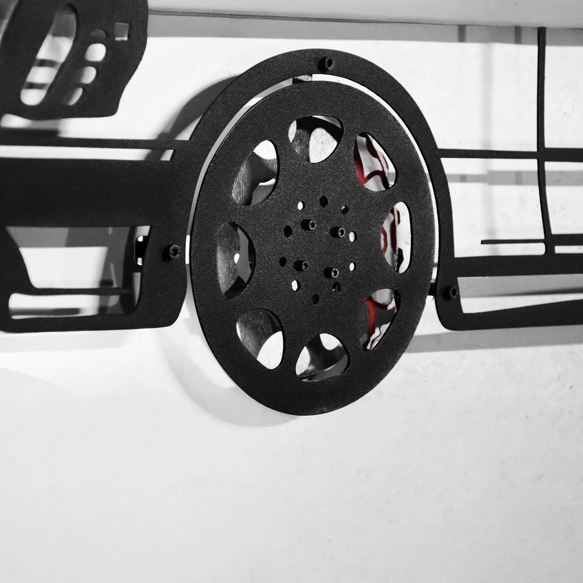 Mercedes W124 Wall Art – Classic Steel Silhouette with Spinning Wheels-KAFMEKA035 by Enova Art