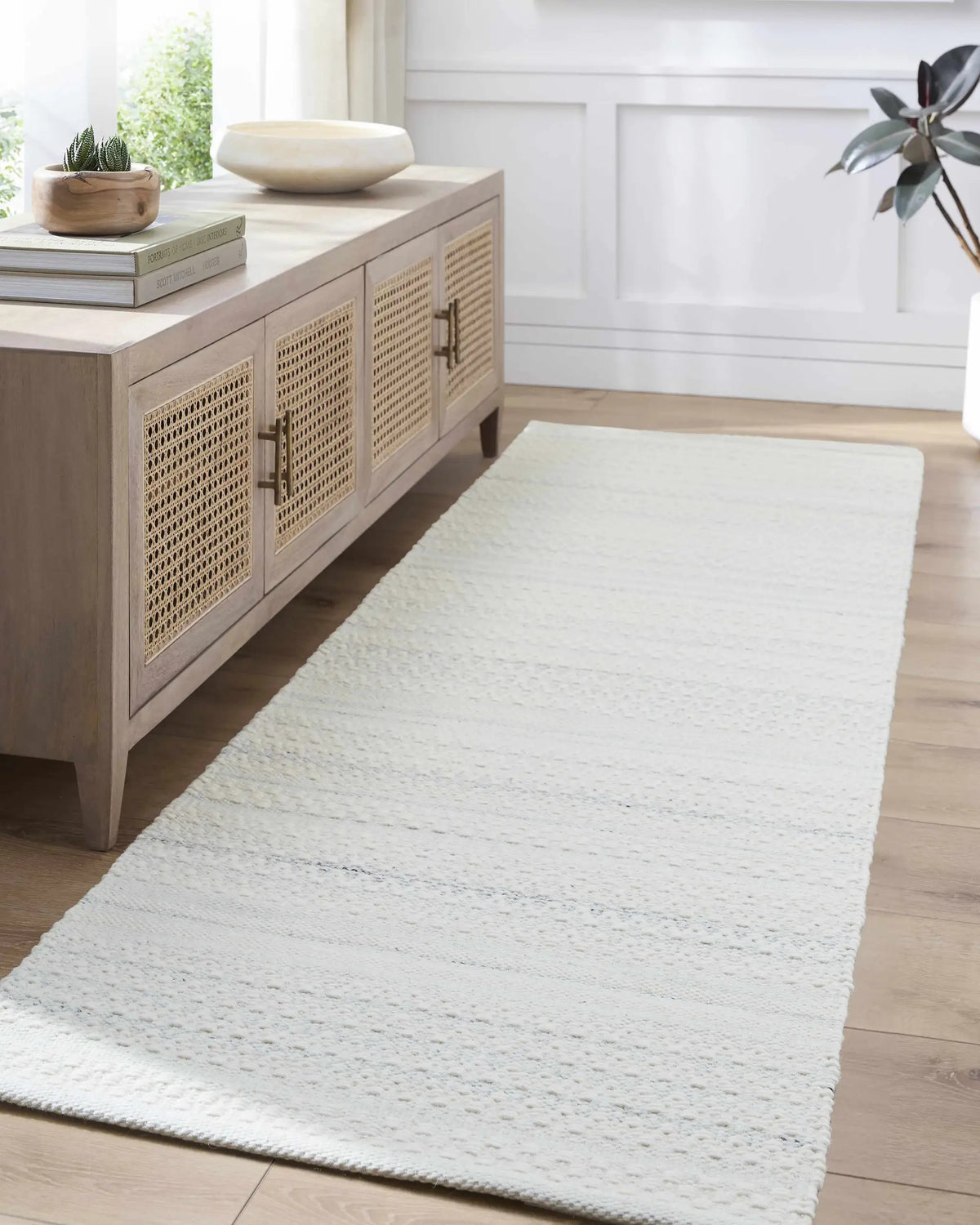 Kendi Light Slate Area Rug - Clearance, installed in a room 2