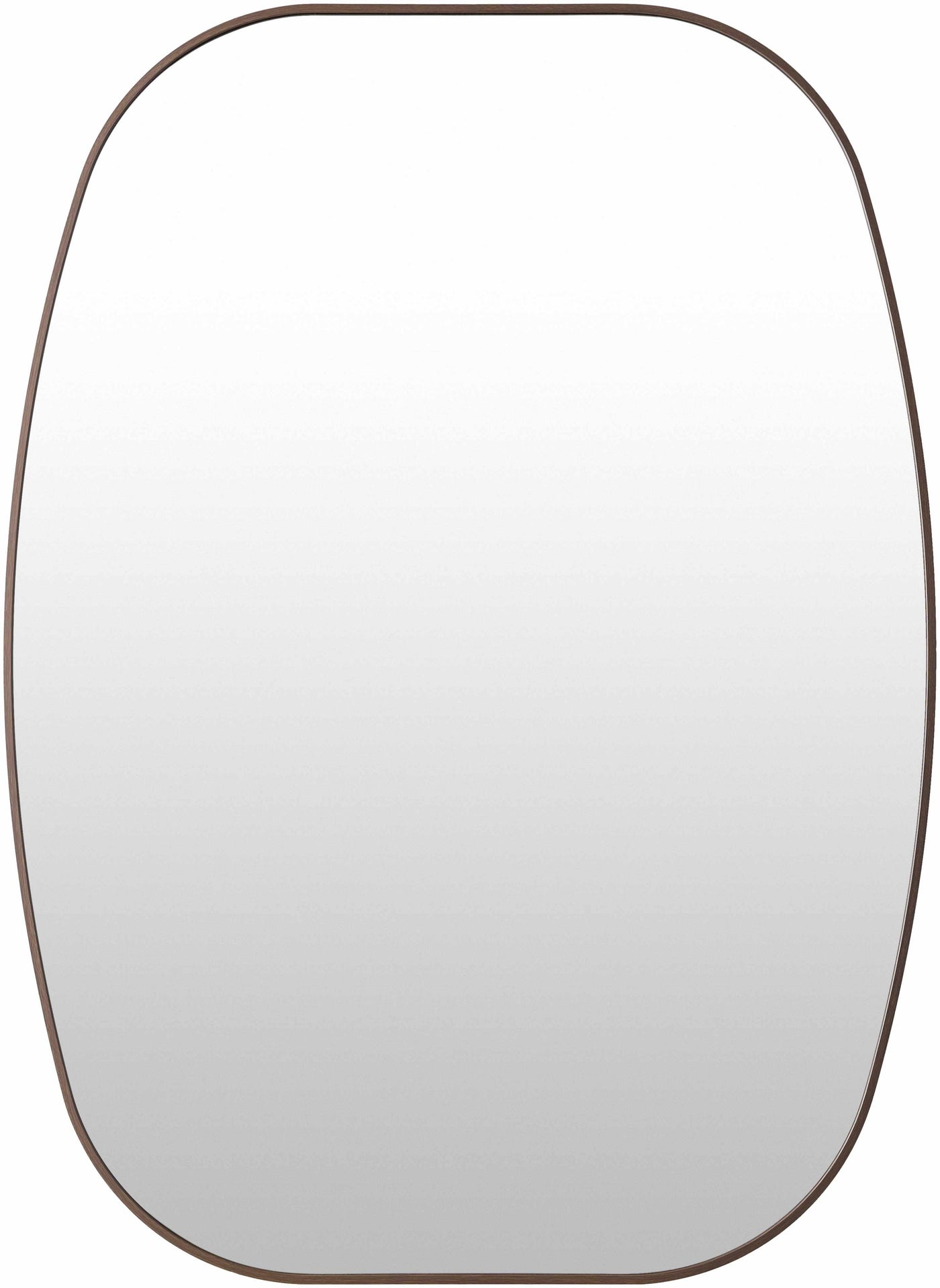 Kopparberg Dark Brown Mirror by Boutique Rugs