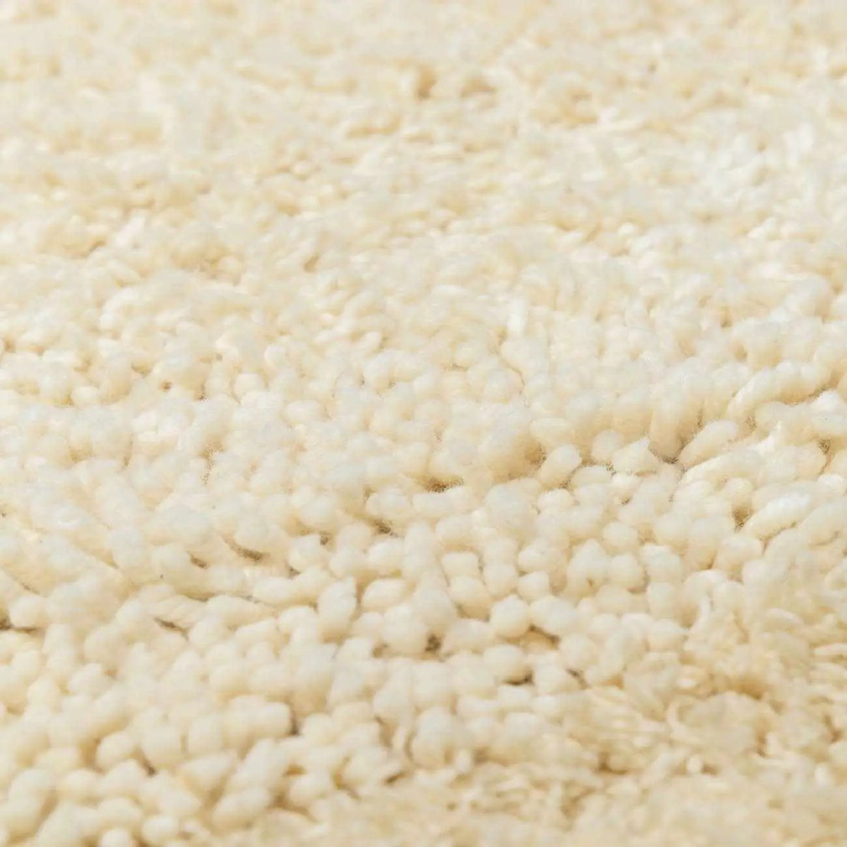 Kettering Solid Cream Wool Shag Rug, photo 15 of 15