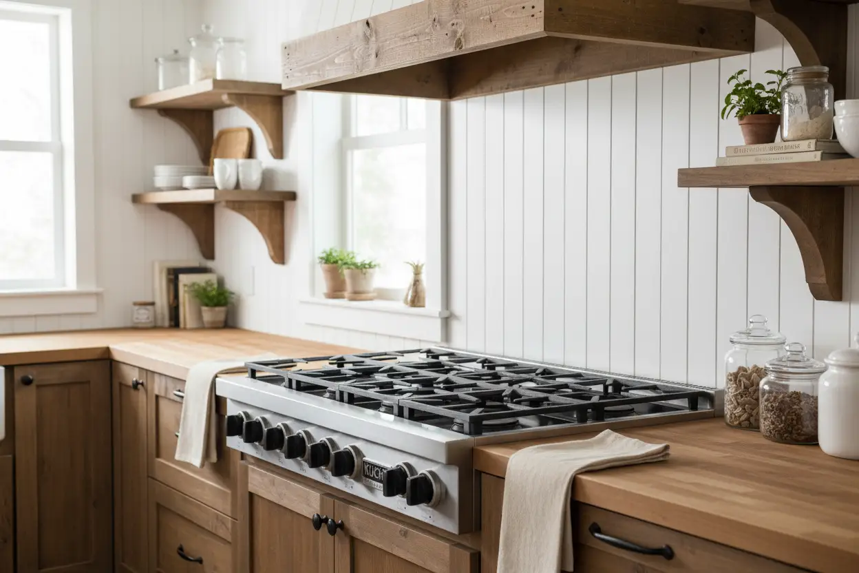Kucht 48" Stainless Propane Cooktop,, KFX489T/LP-K by Farmhouse Kitchen and Bath