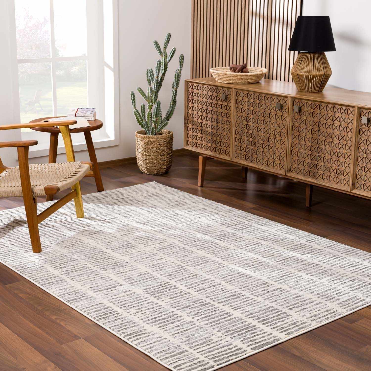 Aricin Gray Area Rug by Boutique Rugs