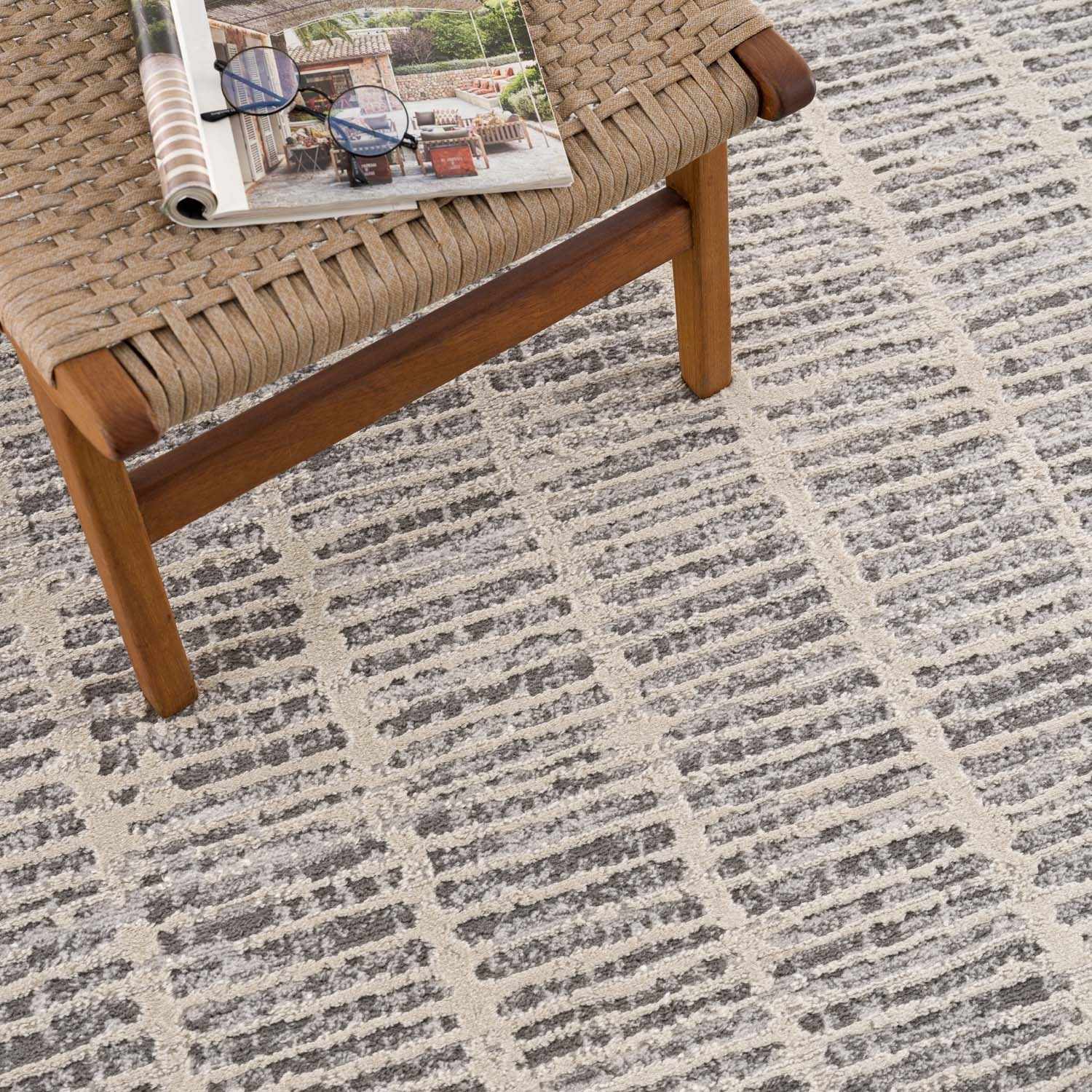 Aricin Gray Area Rug by Boutique Rugs