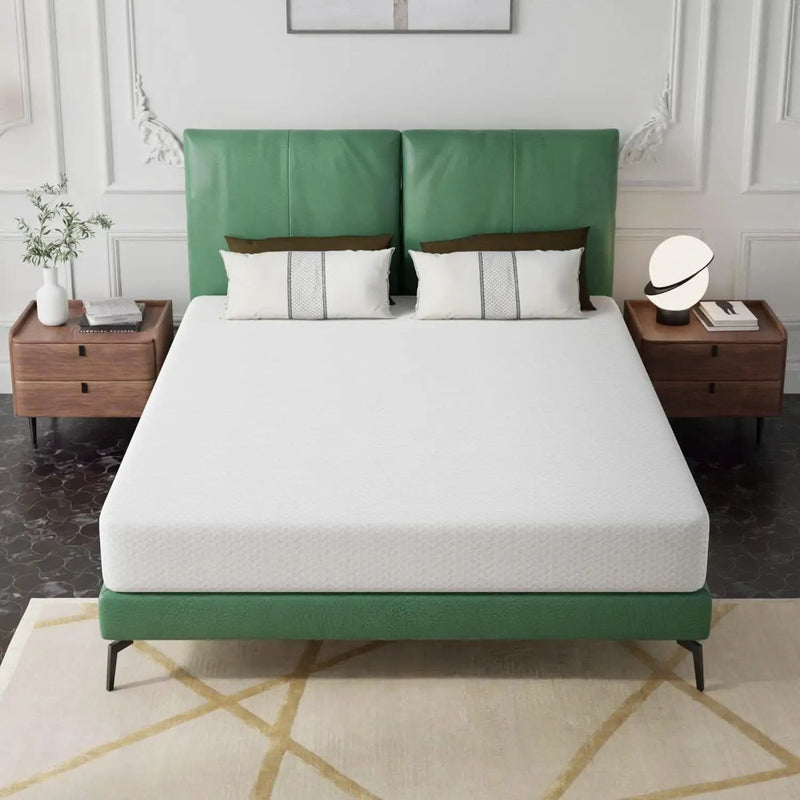 King size 8-inch Thick Medium Firm Cool Gel Memory Foam Mattress by HomePacific
