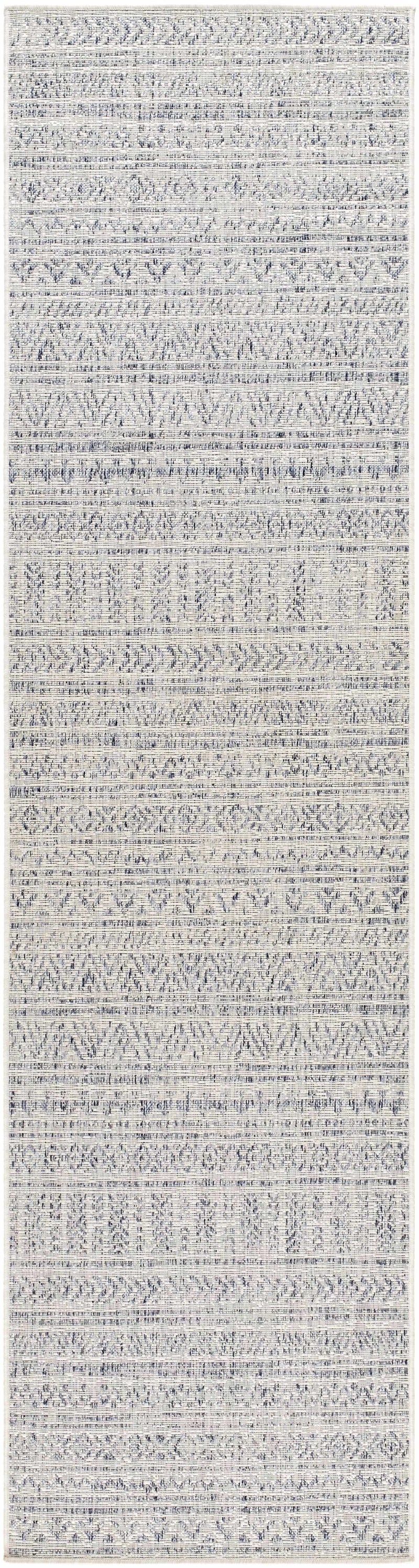 Novato Gray All Over Pattern Performance Outdoor Rug - Clearance by Boutique Rugs