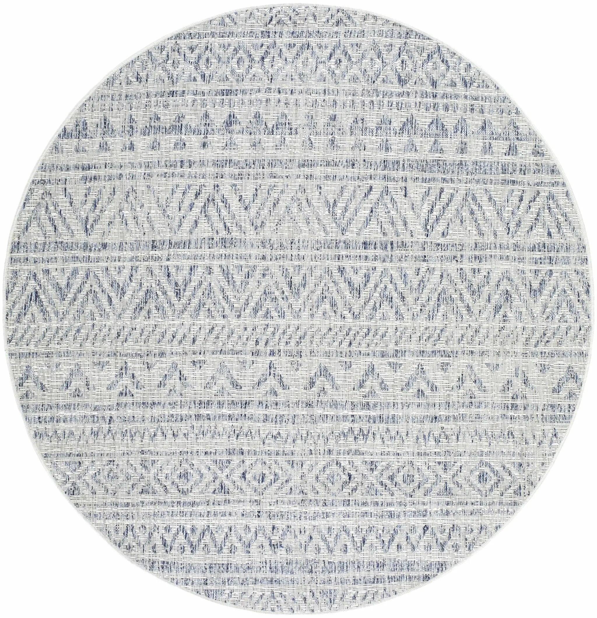 Novato Gray All Over Pattern Performance Outdoor Rug - Clearance by Boutique Rugs