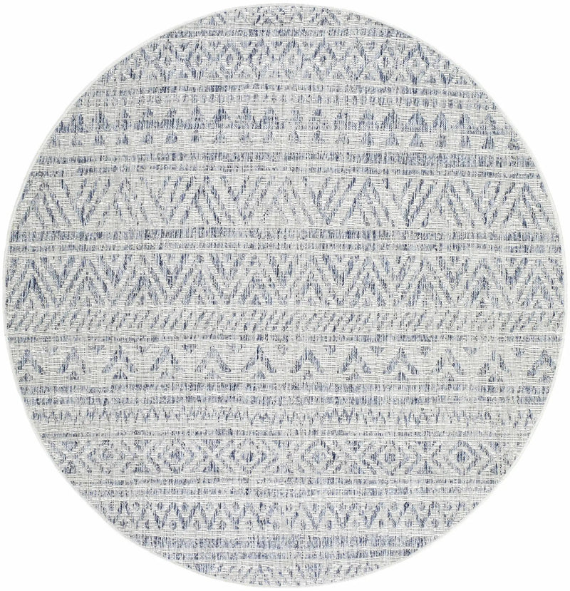 Novato Gray All Over Pattern Performance Outdoor Rug - Clearance by Boutique Rugs
