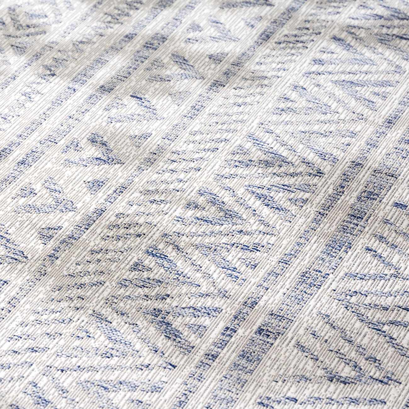 Novato Gray All Over Pattern Performance Outdoor Rug - Clearance by Boutique Rugs