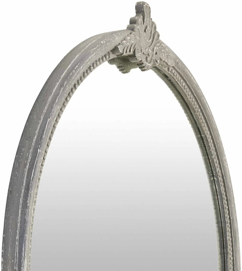 Kandersteg Gray Accent Mirror by Boutique Rugs