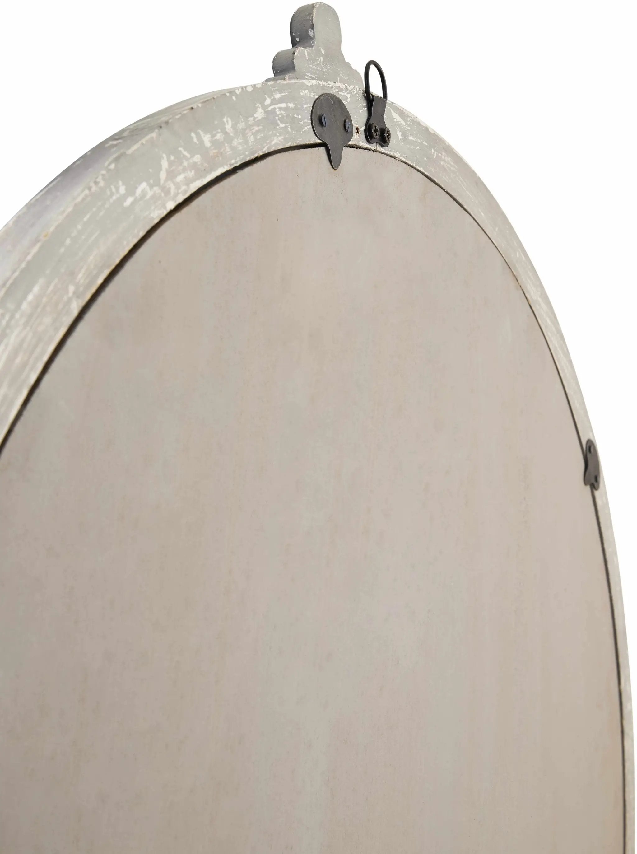 Kandersteg Gray Accent Mirror by Boutique Rugs