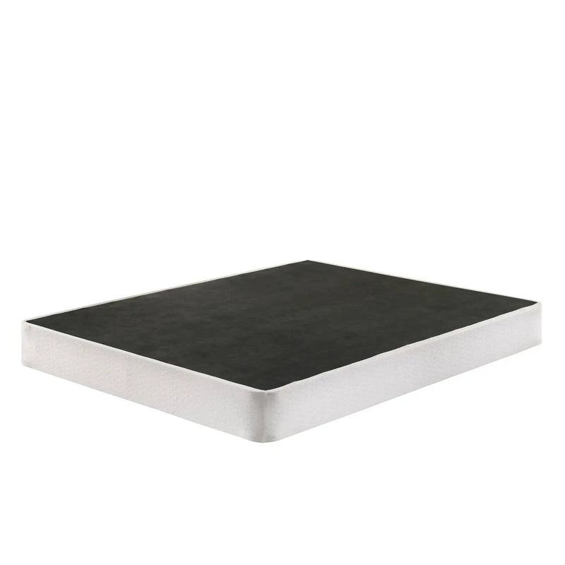 King size 8-inch Metal Frame Box-Spring Mattress Foundation with Cover by HomePacific