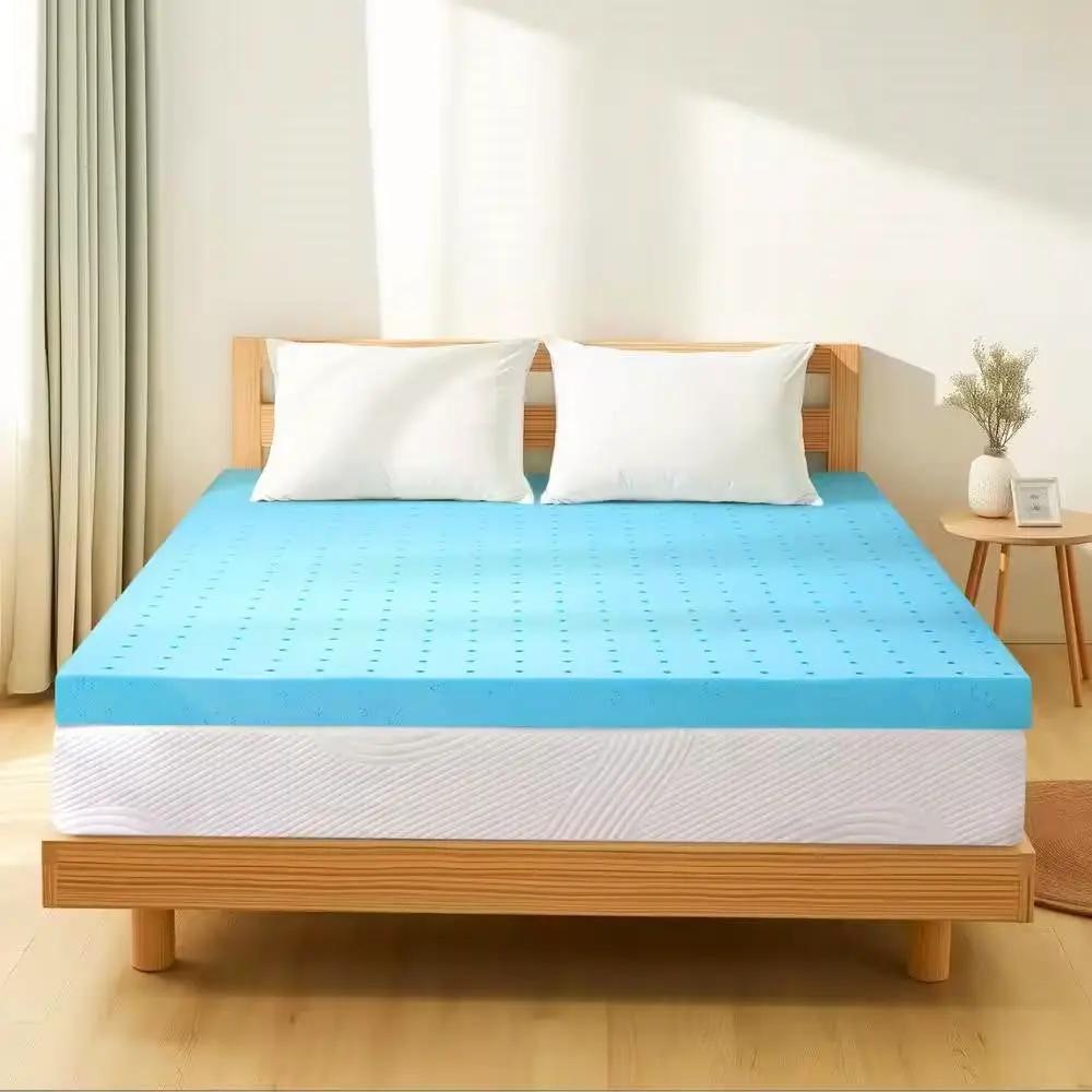 King size 3-inch Thick High Density Memory Foam Mattress Topper by HomePacific