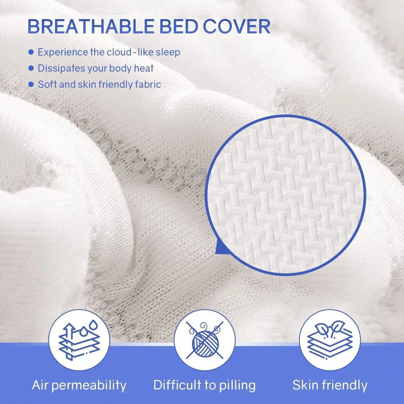 King size 6-inch Thick Medium Firm Cool Gel Memory Foam Mattress by HomePacific