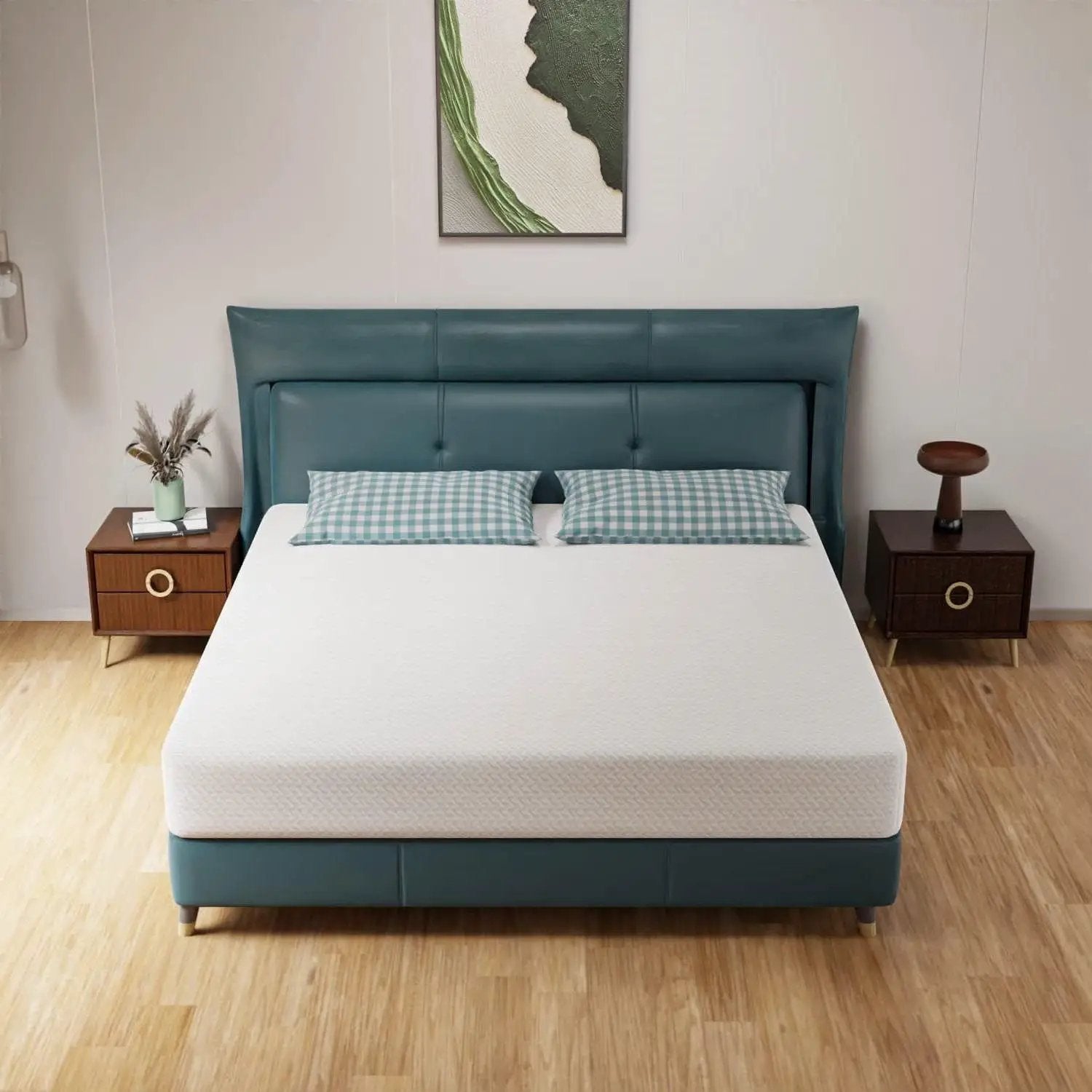 King size 10-inch Thick Medium Firm Cool Gel Memory Foam Mattress by HomePacific