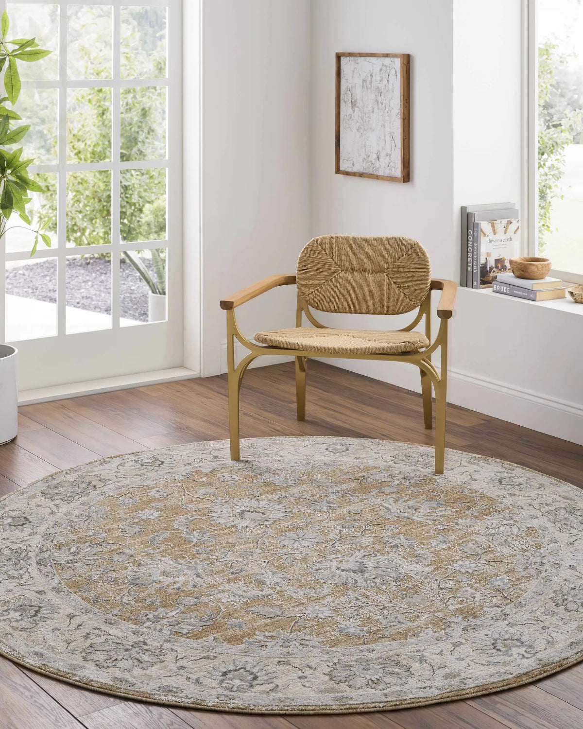 Kerem Damask Thick Luxe Boutique Rug, installed in a room 6