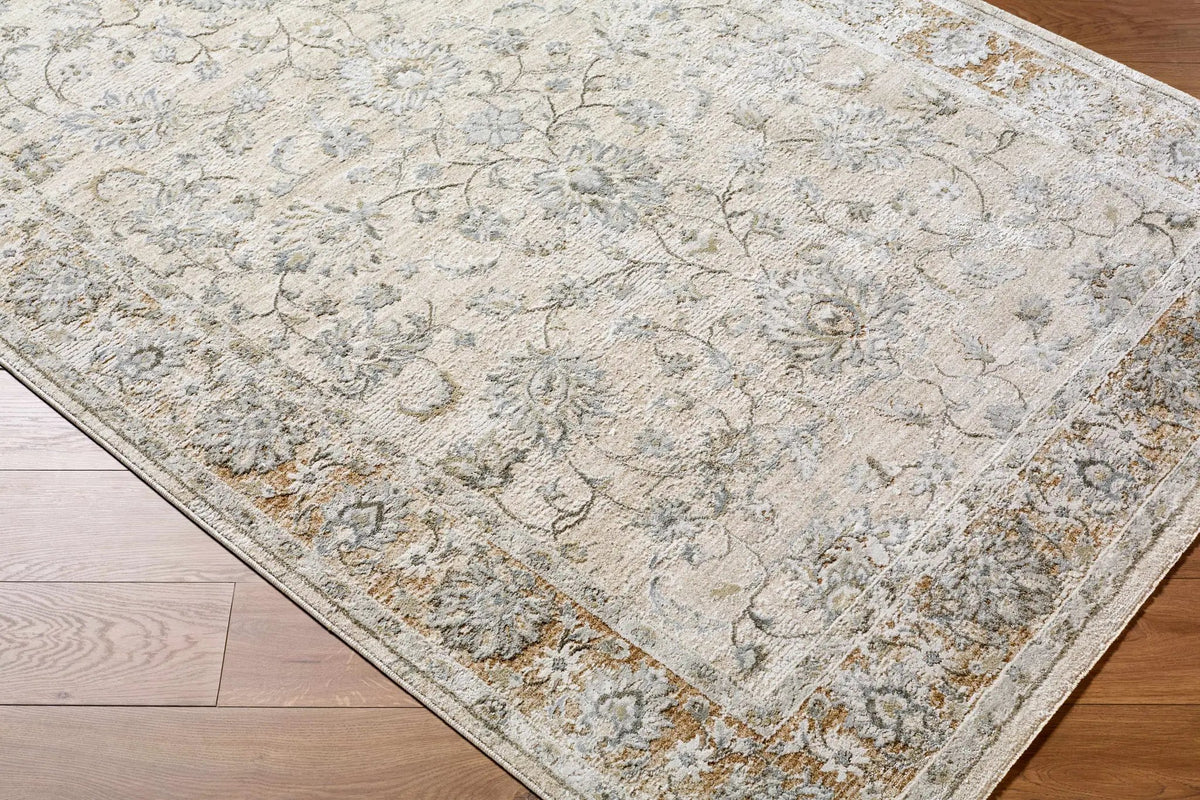 Kerem Cream Thick Luxe Damask Rug, photo 10 of 24