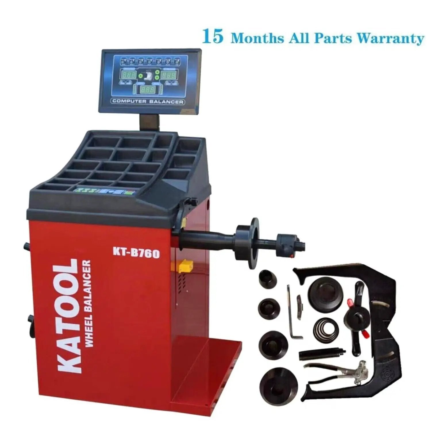 Katool KT-B760 Max 30" Rim Wheel Balancer by Chery Industrial