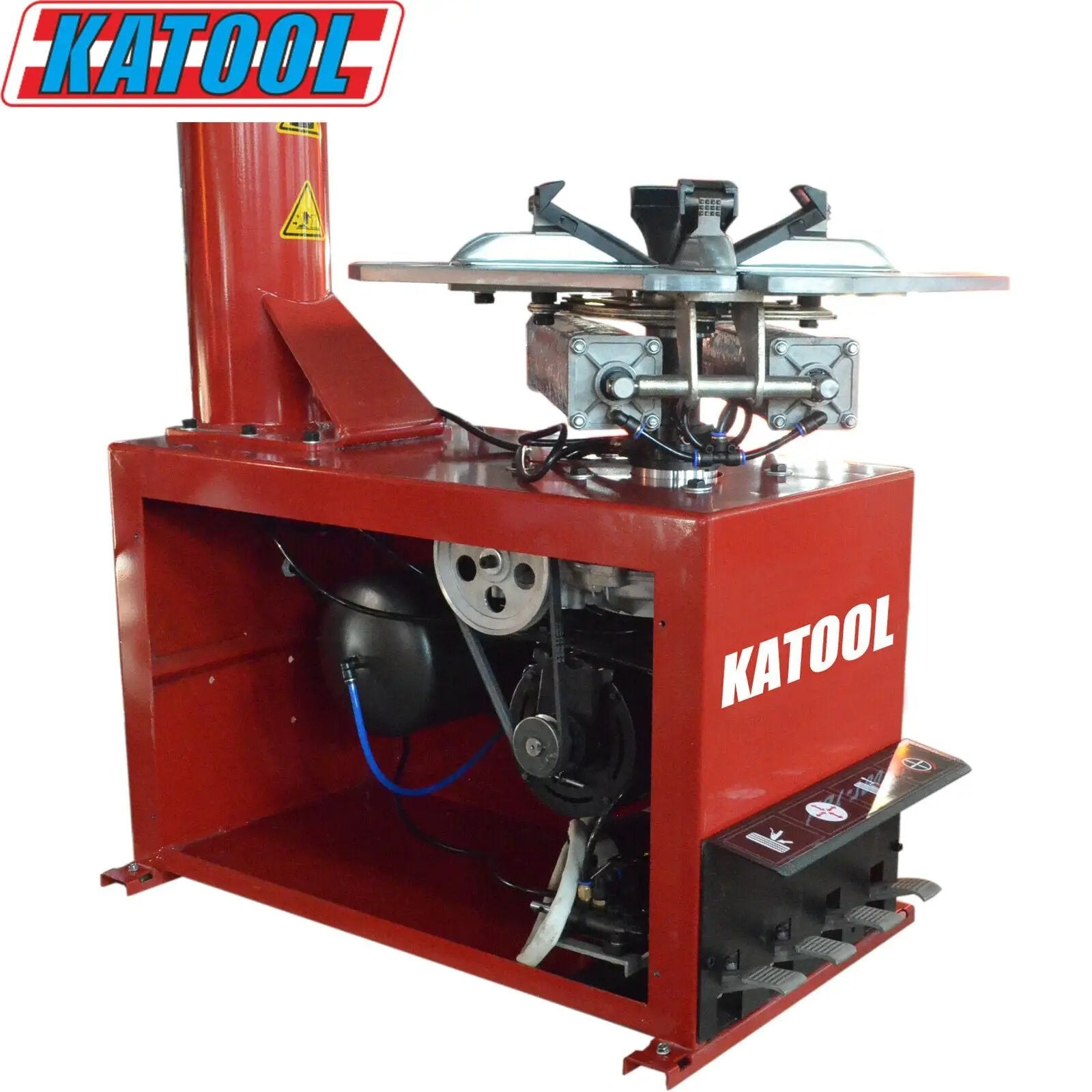 Katool KT-T800 Swing Arm Tire Changer, Max 24" Rim Clamping by Chery Industrial