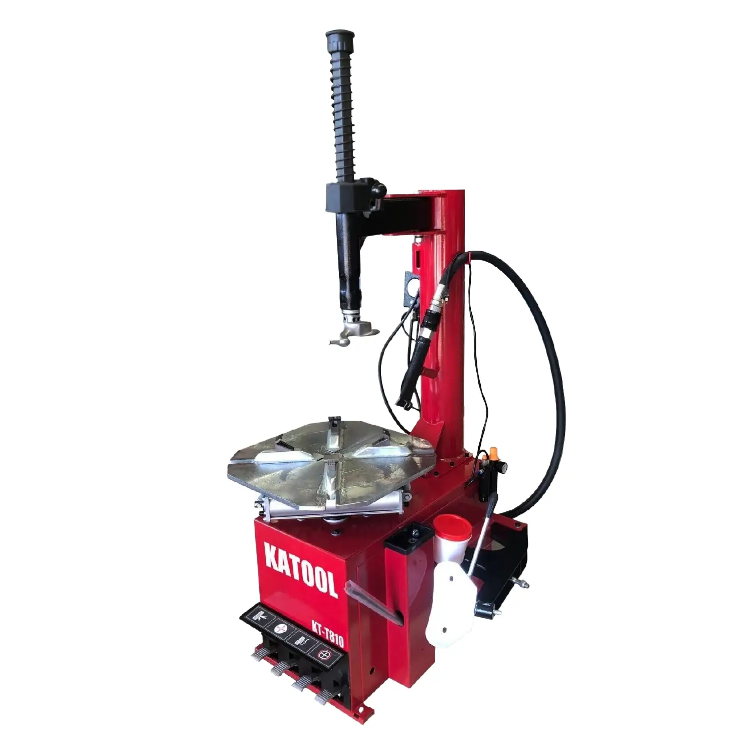 Katool KT-T810 Tire Changer w/ Bead Blaster, Max 24" Rim Clamping by Chery Industrial