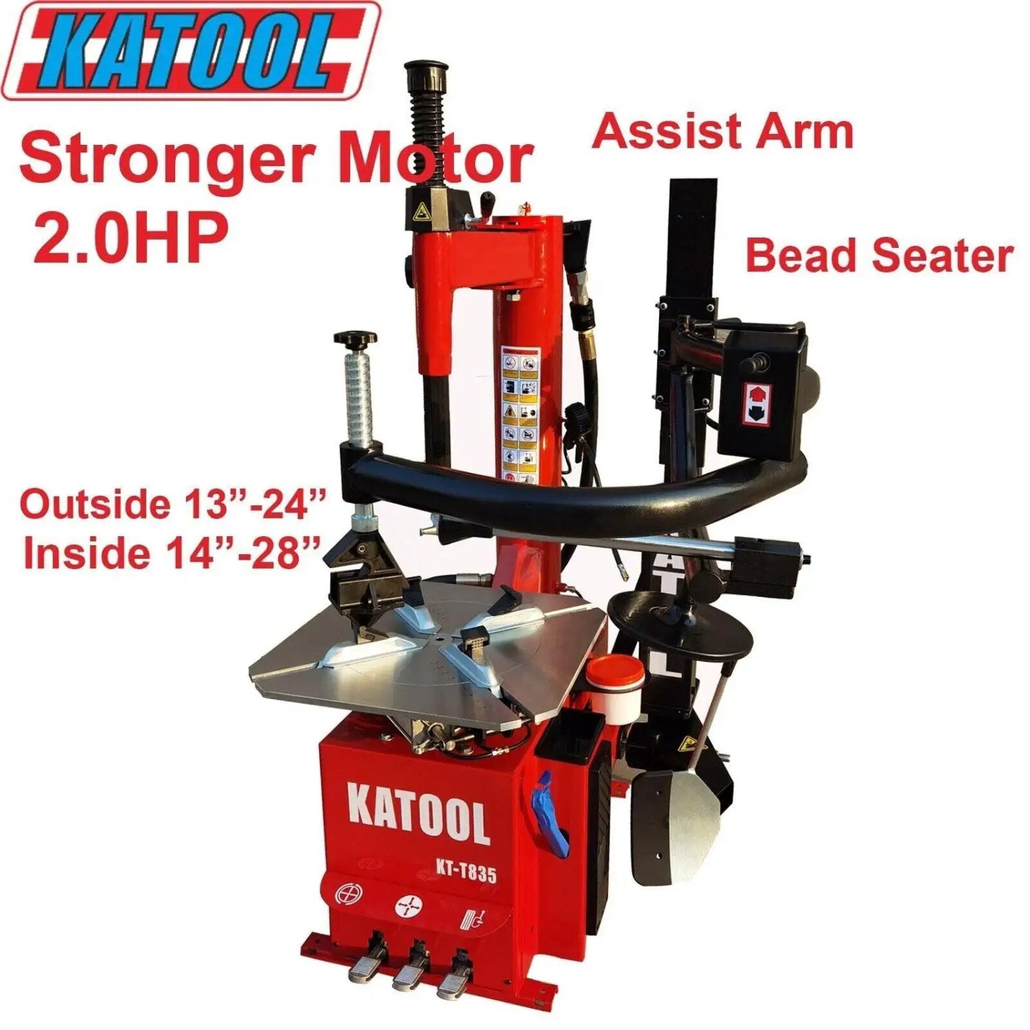 Katool KT-T835 Tire Changer & KT-B700 Wheel Balancer Combo by Chery Industrial