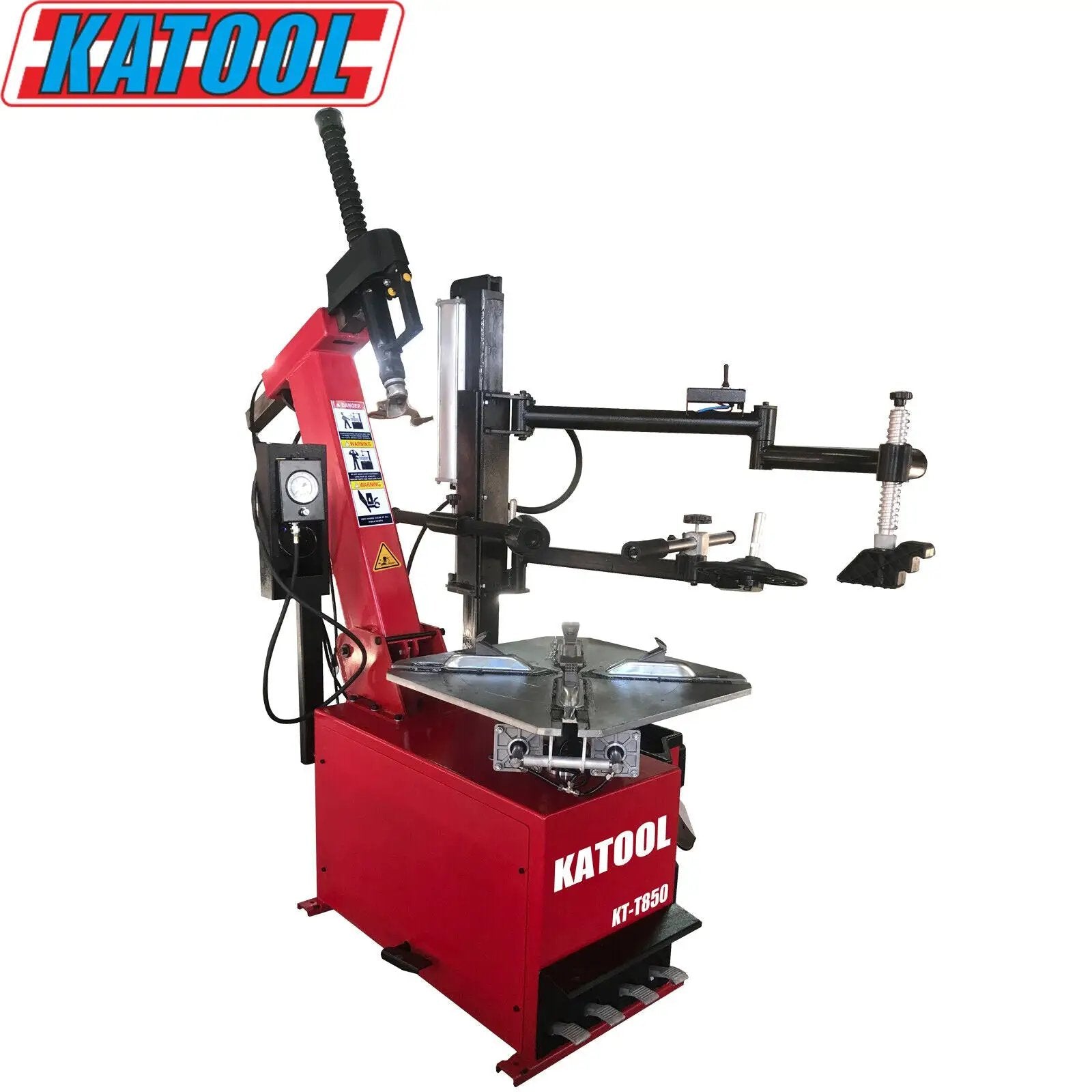 Katool KT-T850 Tilt Back Tire Changer w/ Bead Blaster, Max 28" Rim Clamping by Chery Industrial