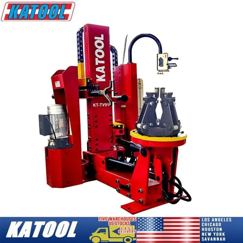 Katool KT-TV910 Hydraulic Truck Tire Changer, Max 42" Rim Capacity by Chery Industrial