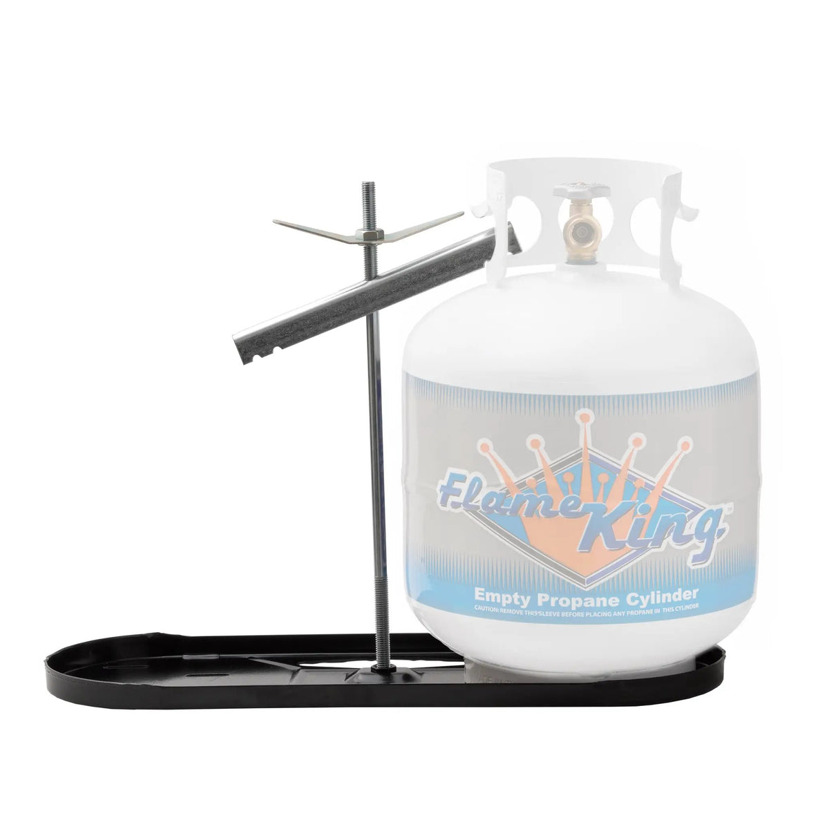Flame King 20lb Rack for Dual Propane Tank RVs & Trailers by Flame King Products