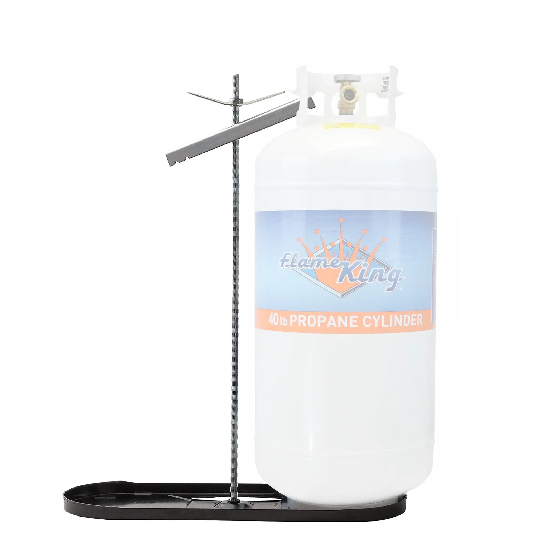 Flame King 40lb Rack for Dual Propane Tank RVs & Trailers by Flame King Products
