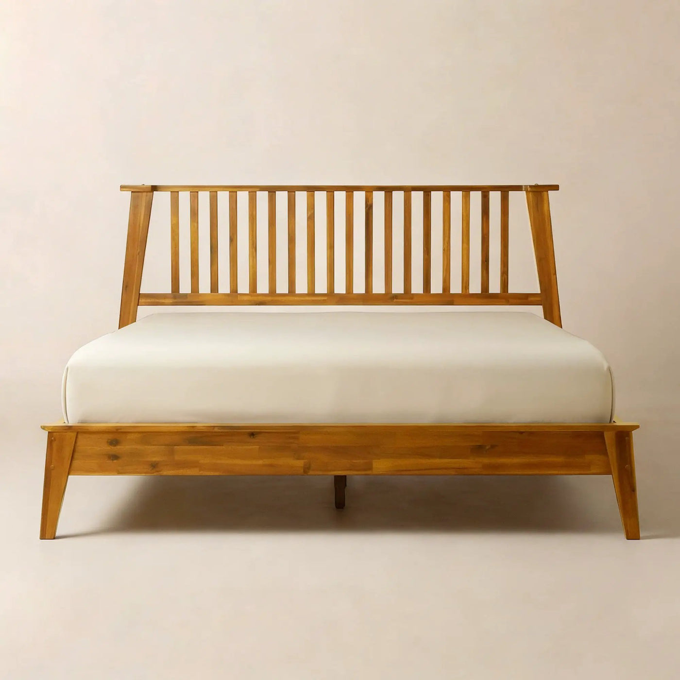 Kaylin Solid Wood Bed Frame by Megsu