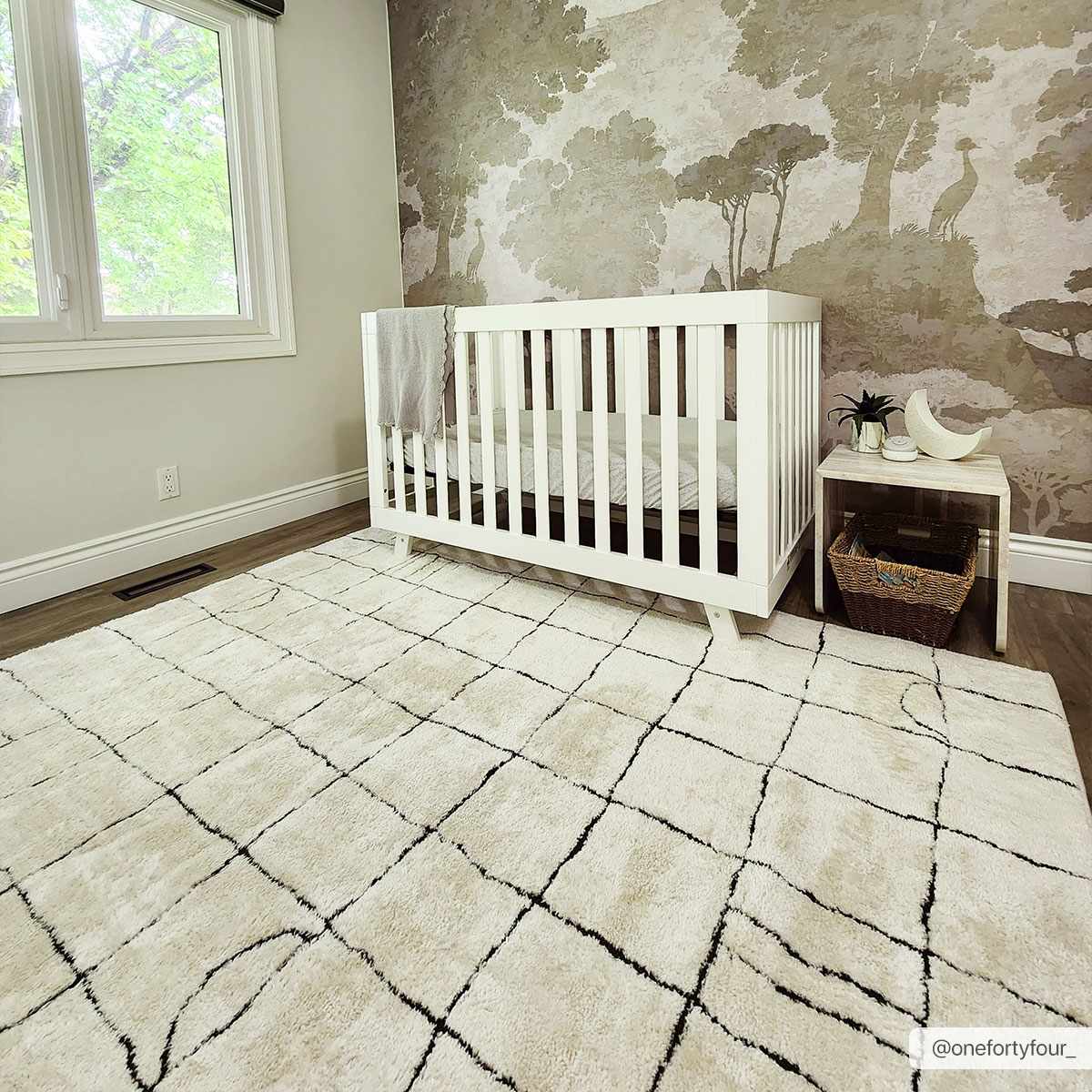 Keanu Black & White Area Rug - Clearance, photo 3 of 20
