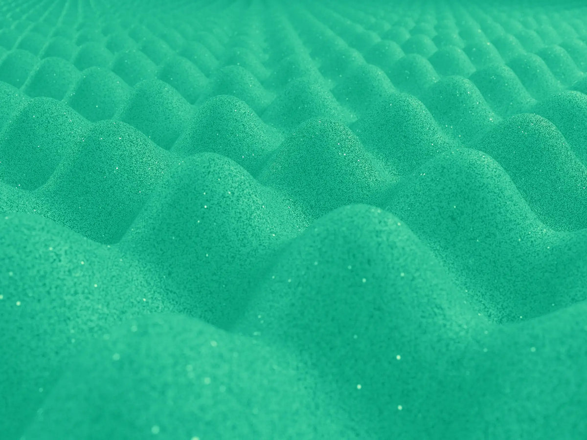Egg Crate Acoustic Foam Panels | 12 Colors | Sound Absorbing Foam, packed in its shipping crate 5