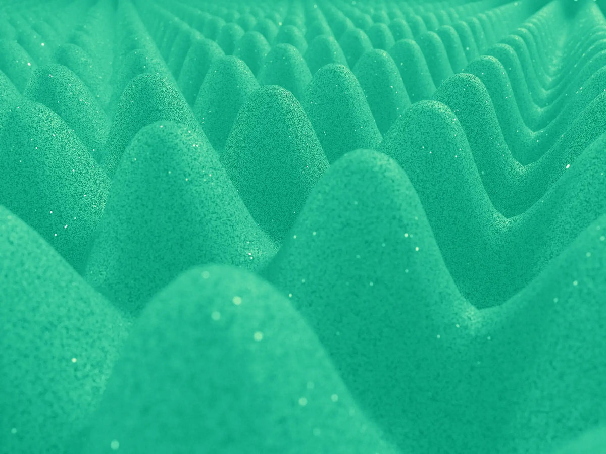 Egg Crate Acoustic Foam Panels | 12 Colors | Sound Absorbing Foam, packed in its shipping crate 17