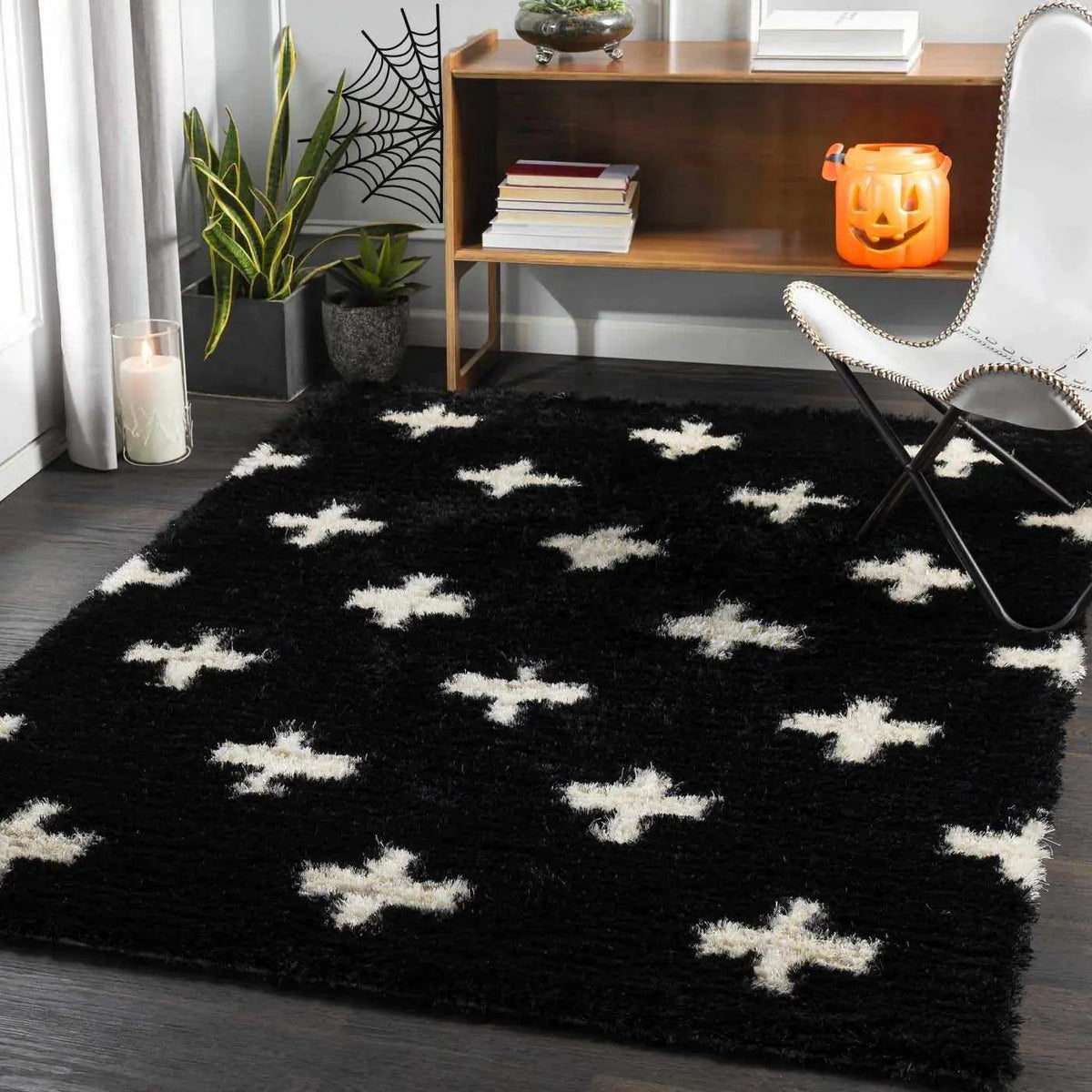Keperra Area Rug - Clearance, back view
