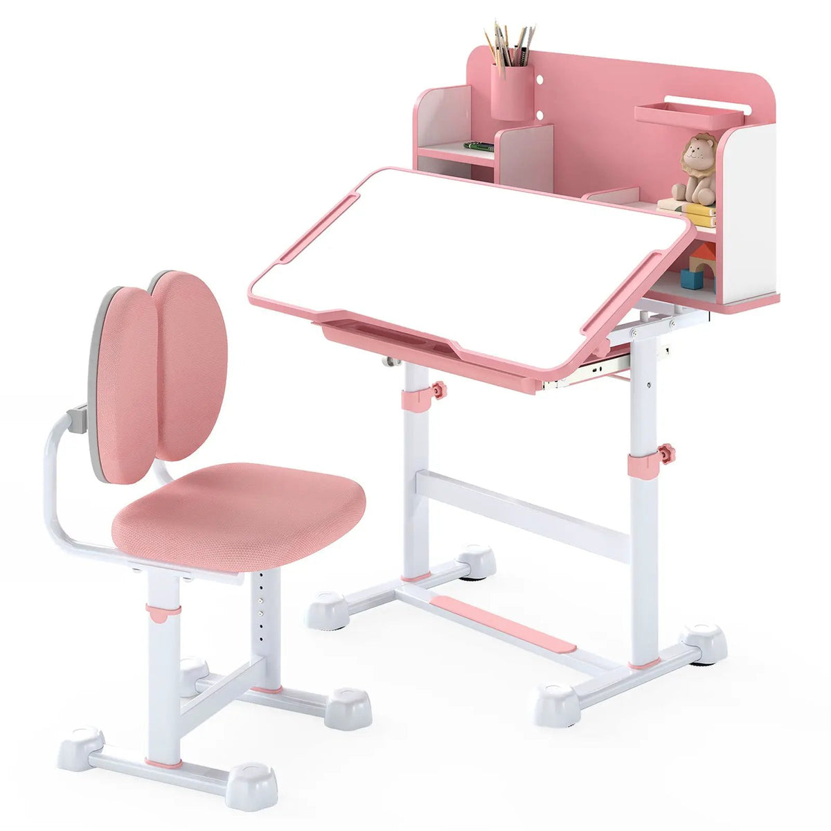 Kid's Study Desk and with Tilt Desktop and Pen Holder, photo 12 of 24