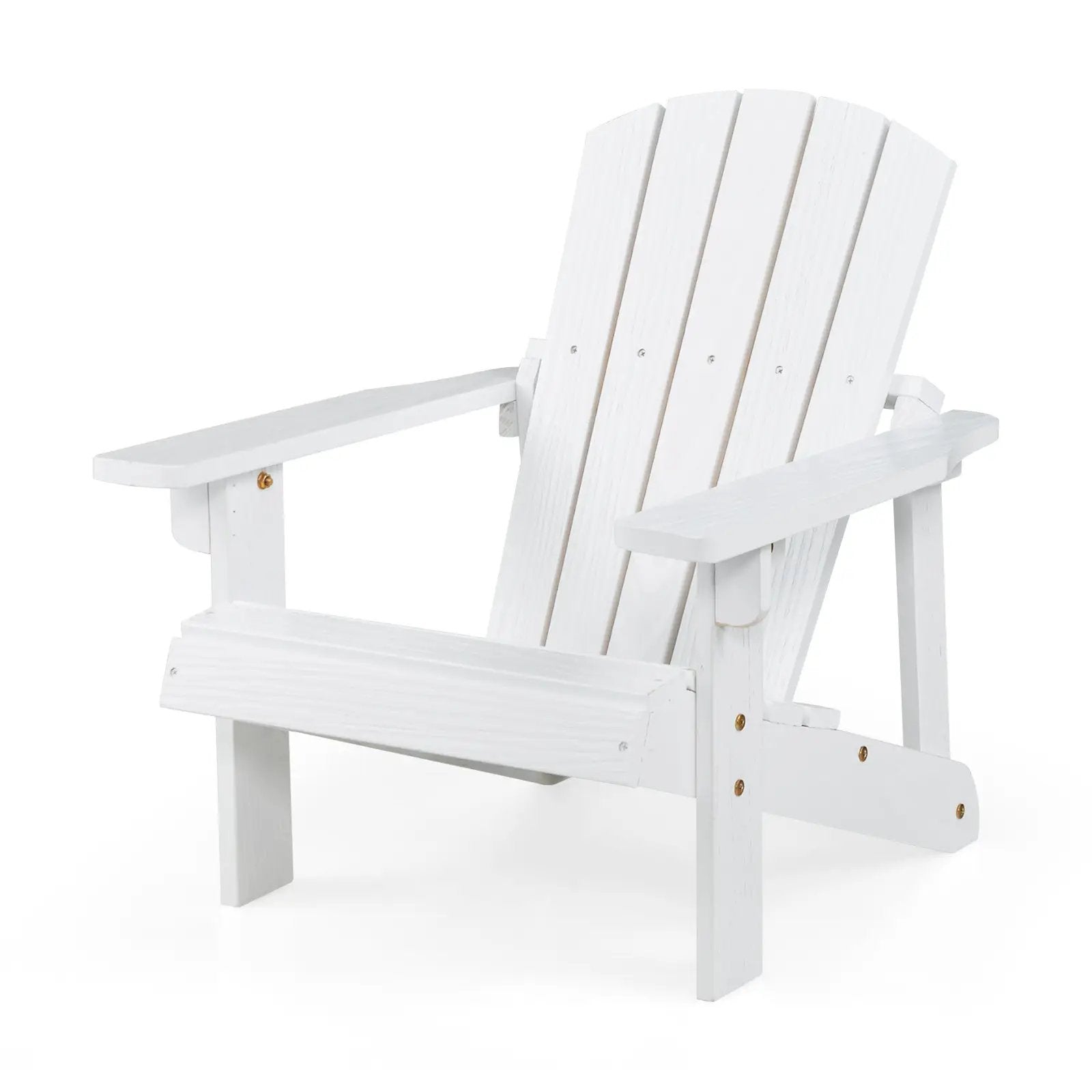Kid's Adirondack Chair with High Backrest and Arm Rest by DirectDeals